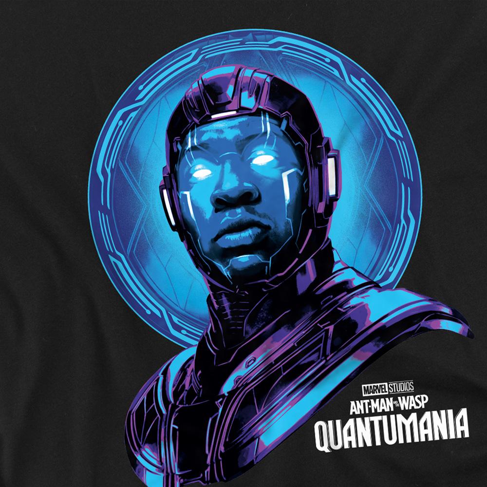 Black - Side - Ant-Man And The Wasp: Quantumania Unisex Adult Quantum Kang the Conqueror T-Shirt