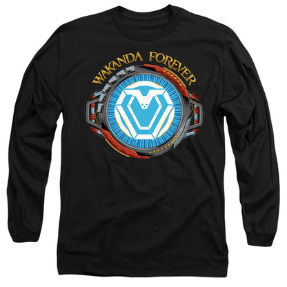 Black - Front - Black Panther: Wakanda Forever Unisex Adult Ironheart Reactor T-Shirt
