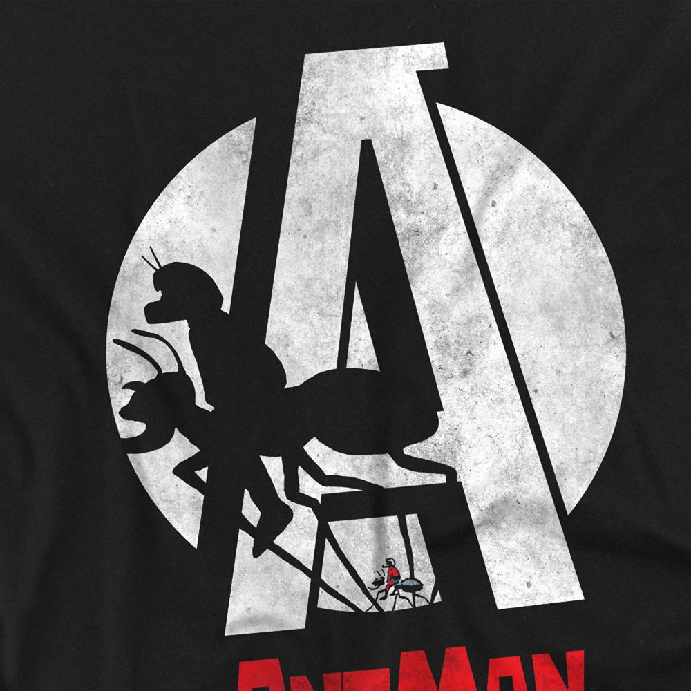 Black - Side - Ant-Man And The Wasp: Quantumania Unisex Adult Spotlight Ant T-Shirt