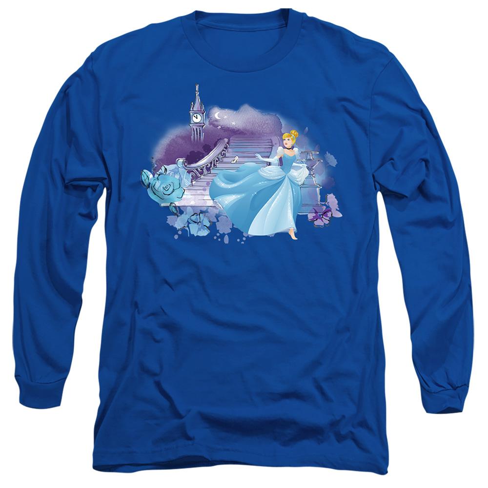 Royal Blue - Front - Cinderella Unisex Adult Staircase T-Shirt