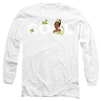 White - Front - The Princess and the Frog Unisex Adult Cool Vibes Tiana & Prince Naveen T-Shirt