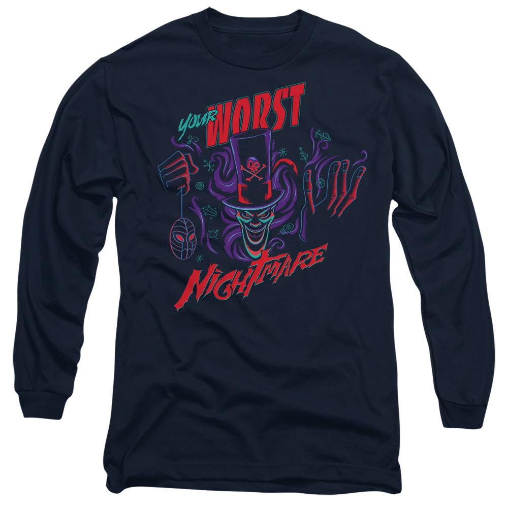Navy - Front - Disney Villains Unisex Adult Your Worst Nightmare T-Shirt