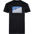 Black - Front - The Office Mens Michael Scott Rooftop T-Shirt