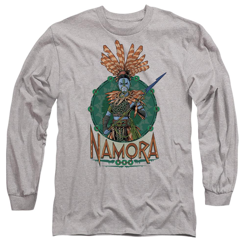 Sport Heather - Front - Black Panther: Wakanda Forever Unisex Adult Namora T-Shirt