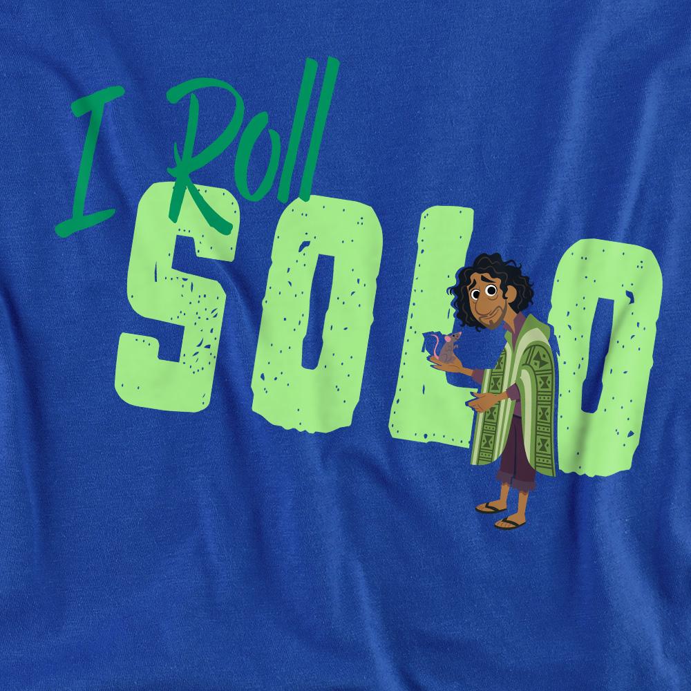 Royal Blue - Side - Encanto Unisex Adult I Roll Solo Bruno T-Shirt