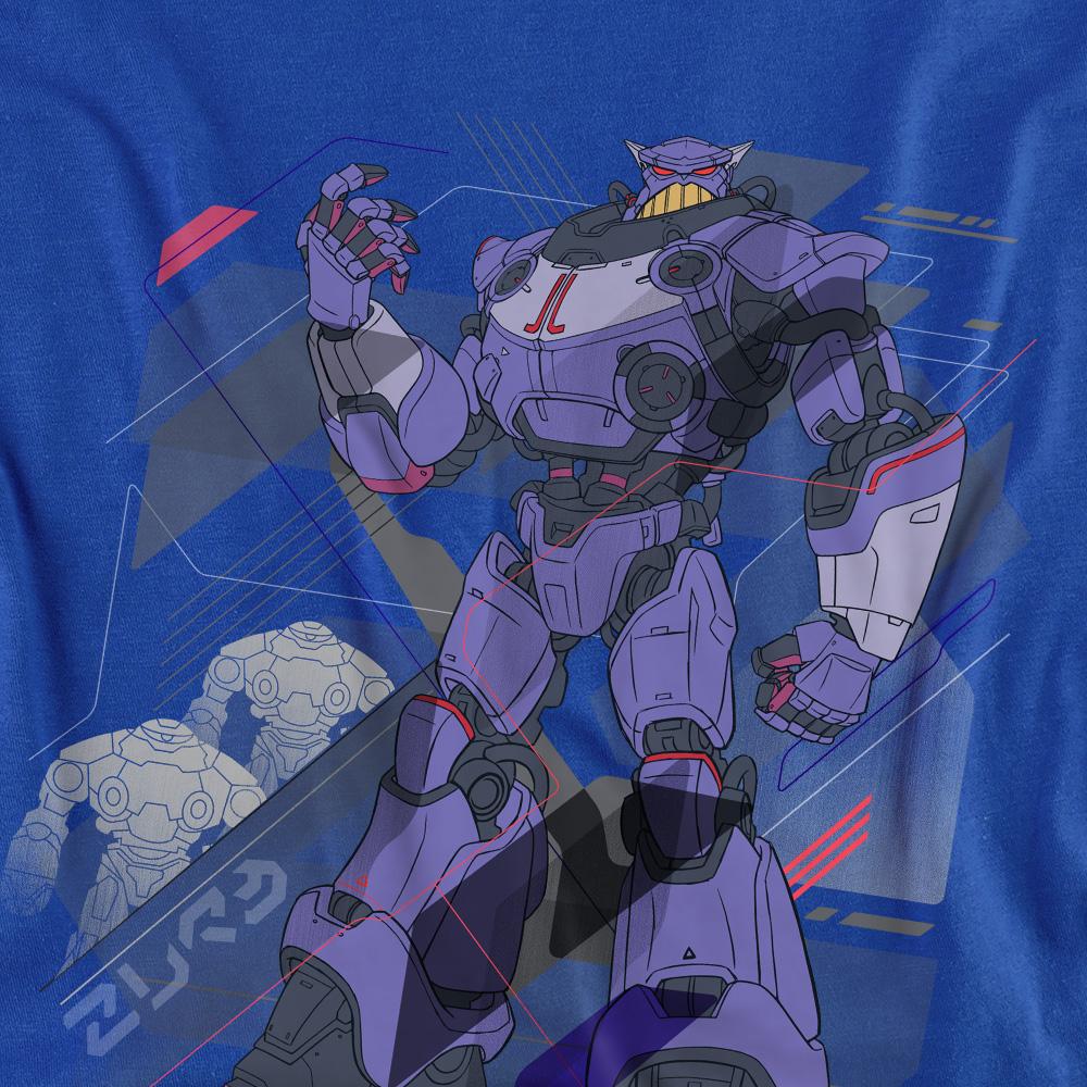 Royal Blue - Side - Lightyear Unisex Adult Emperor Zurg T-Shirt