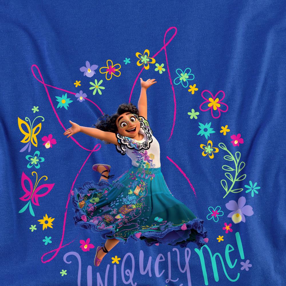 Royal Blue - Side - Encanto Unisex Adult Uniquely Me Mirabel T-Shirt