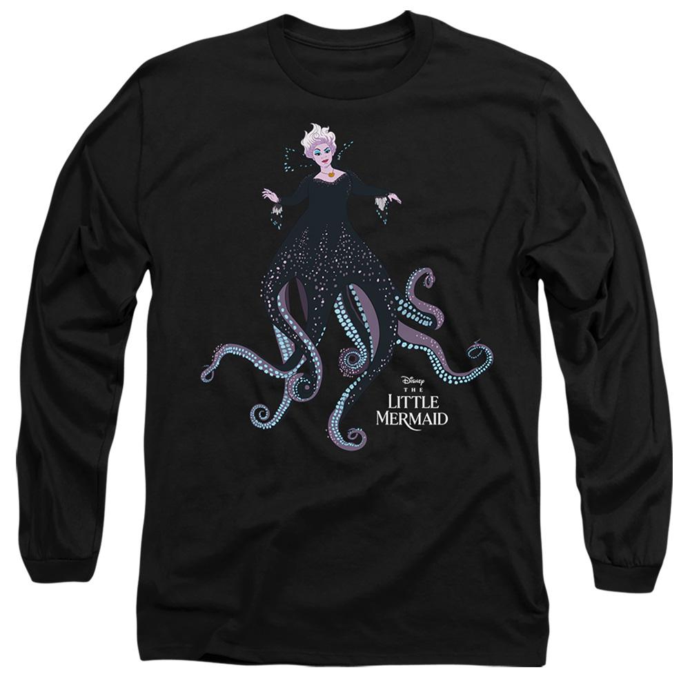 Black - Front - The Little Mermaid Unisex Adult Ursula T-Shirt