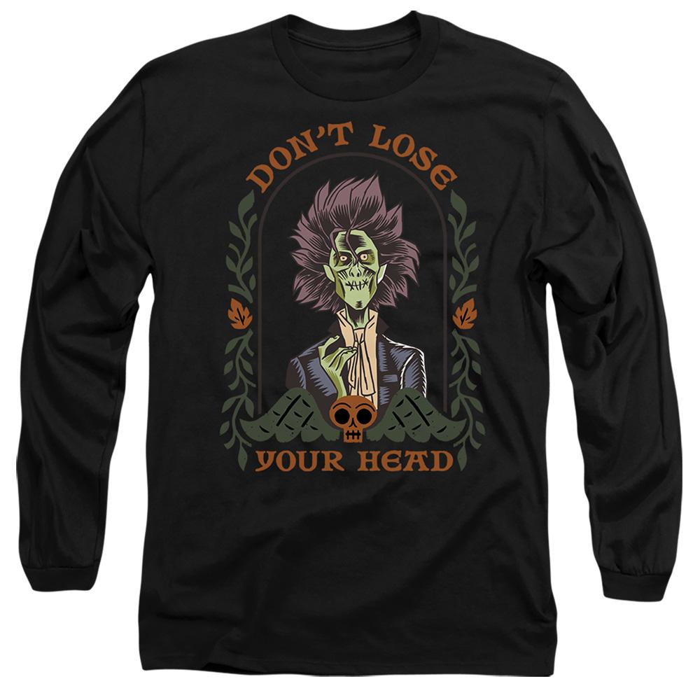 Black - Front - Hocus Pocus 2 Unisex Adult Don´t Lose Your Head Billy Butcherson T-Shirt