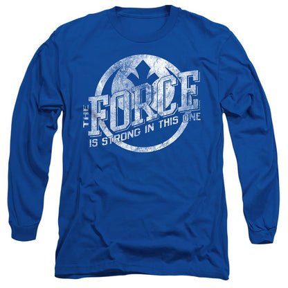 Royal Blue - Front - Star Wars Unisex Adult The Force Is Strong T-Shirt