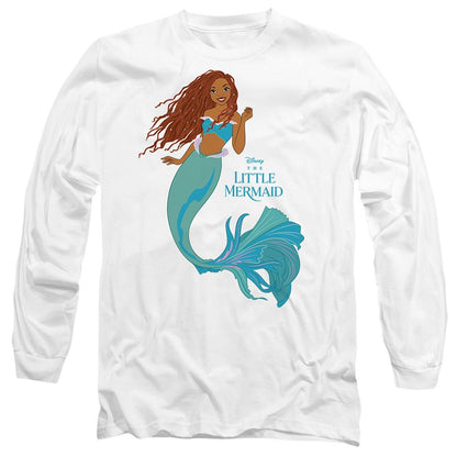 White - Front - The Little Mermaid Unisex Adult Classic Ariel T-Shirt