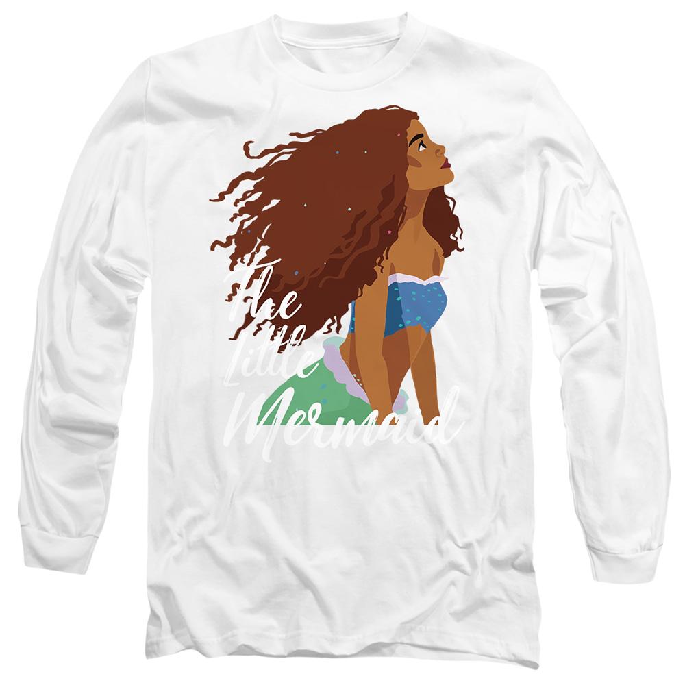 White - Front - The Little Mermaid Unisex Adult Part Of Your World Ariel T-Shirt