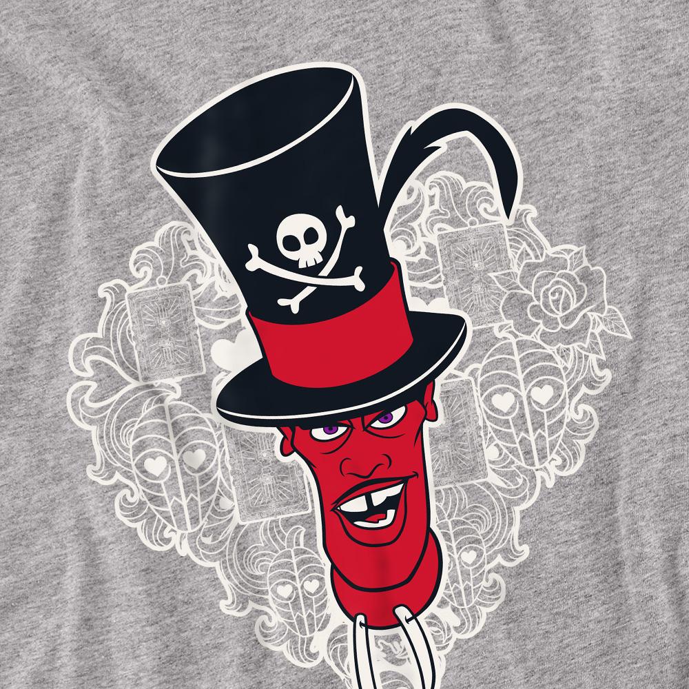 Sport Heather - Side - Disney Villains Unisex Adult Voo Doo You Love? Dr Facilier Valentine`s Day T-Shirt
