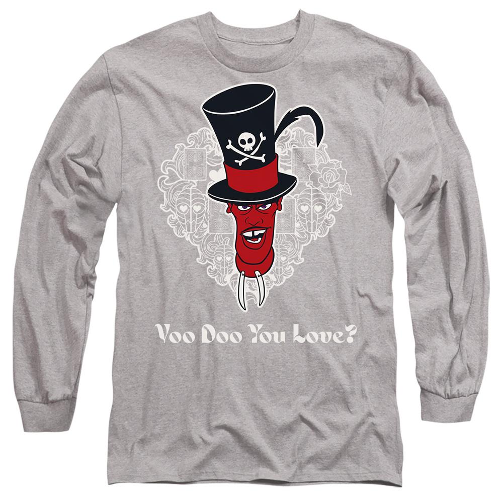 Sport Heather - Front - Disney Villains Unisex Adult Voo Doo You Love? Dr Facilier Valentine`s Day T-Shirt