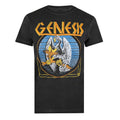Vintage Black - Front - Genesis Mens Vintage T-Shirt