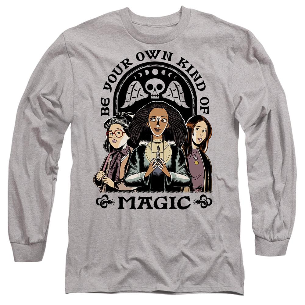 Sport Heather - Front - Hocus Pocus 2 Unisex Adult Be Your Own Kind Of Magic Becca Izzy Cassie T-Shirt
