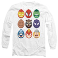White - Front - Avengers Unisex Adult Eggs T-Shirt
