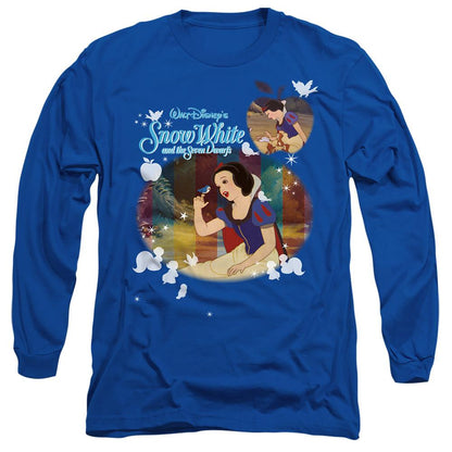 Royal Blue - Front - Snow White Unisex Adult Movie Shot T-Shirt