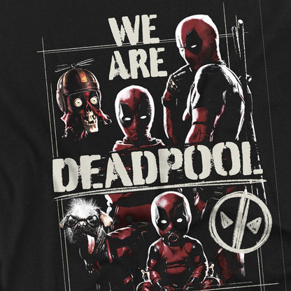 Black - Side - Deadpool & Wolverine Unisex Adult We Are Deadpool T-Shirt