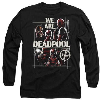 Black - Front - Deadpool & Wolverine Unisex Adult We Are Deadpool T-Shirt