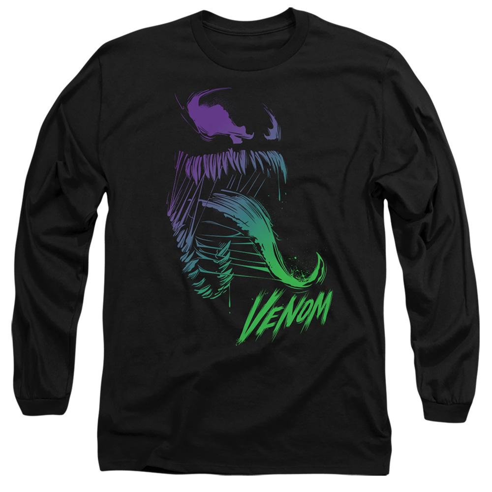 Black - Front - Spider-Man 2 Unisex Adult Gamerverse Venom Gradient T-Shirt