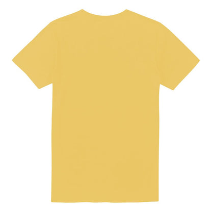 Banana Yellow - Back - The Love Boat Mens Here to Serve T-Shirt