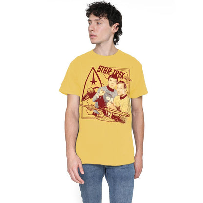 Banana Yellow - Lifestyle - Star Trek Mens Shoot That Thing T-Shirt