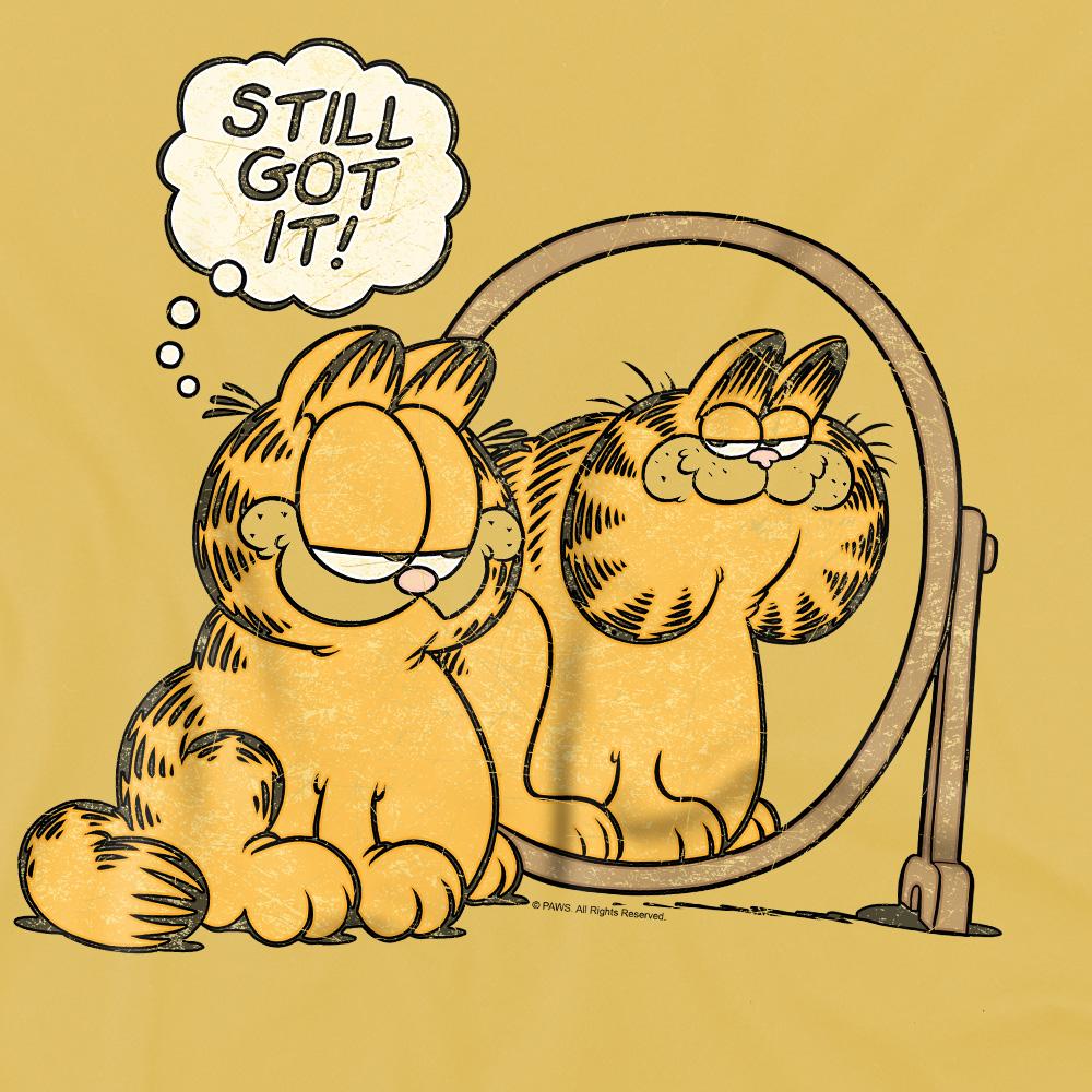 Banana Yellow - Side - Garfield Mens Still Got It T-Shirt