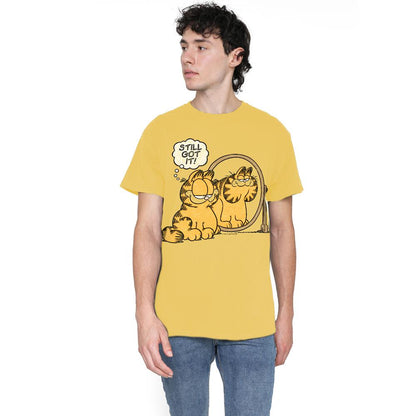 Banana Yellow - Pack Shot - Garfield Mens Still Got It T-Shirt