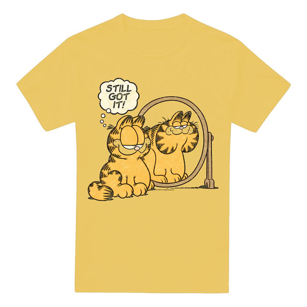 Banana Yellow - Front - Garfield Mens Still Got It T-Shirt
