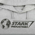Sports Grey - Side - Marvel Mens Stark Industries Heather Hoodie