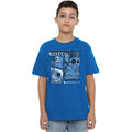Royal Blue - Lifestyle - Lilo & Stitch Childrens-Kids Stitch Comic Strip T-Shirt