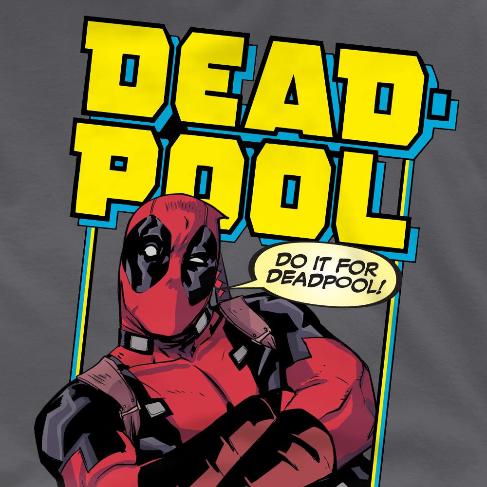 Light Graphite - Side - Deadpool Mens Do It For Deadpool T-Shirt