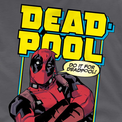 Light Graphite - Side - Deadpool Mens Do It For Deadpool T-Shirt