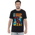 Black - Side - Deadpool Mens Would You Want It Comic Cover T-Shirt