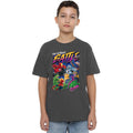 Charcoal - Side - Avengers Childrens-Kids The Ultimate Battle T-Shirt