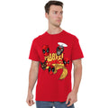 Red - Side - Deadpool Mens Character Heads T-Shirt