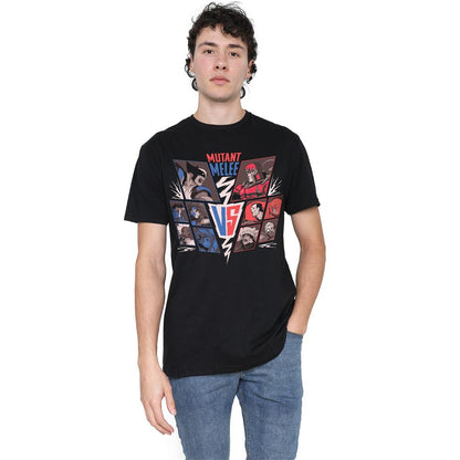 Black - Side - X-Men Mens Mutant Melee T-Shirt