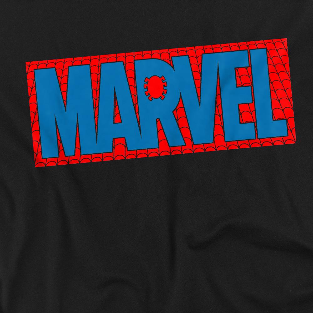 Black - Pack Shot - Spider-Man Childrens-Kids Brick Wall T-Shirt