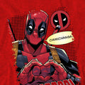 Heather Red - Pack Shot - Deadpool Unisex Adult Chimichanga Heart T-Shirt