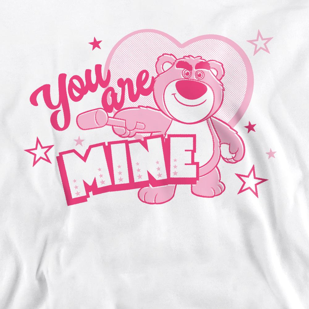 White - Pack Shot - Toy Story Unisex Adult You Are Mine Lotso Sweatshirt