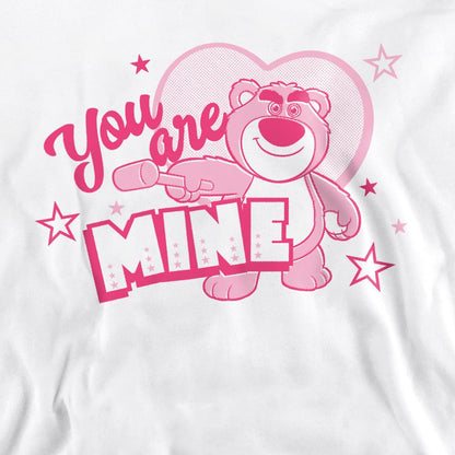 White - Pack Shot - Toy Story Unisex Adult You Are Mine Lotso Sweatshirt