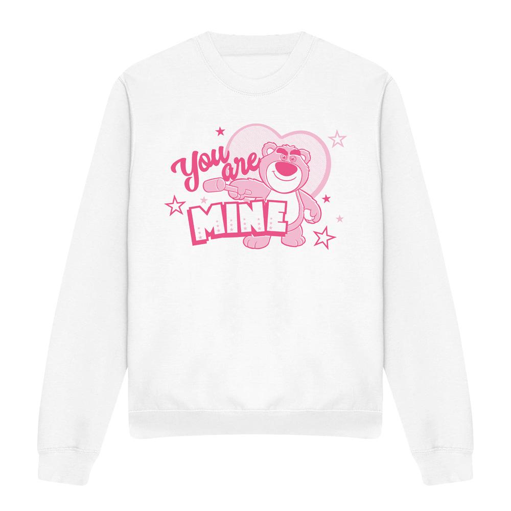 White - Front - Toy Story Unisex Adult You Are Mine Lotso Sweatshirt