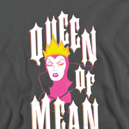 Charcoal - Pack Shot - Disney Villains Unisex Adult Queen Of Mean Sweatshirt