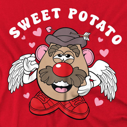 Red - Pack Shot - Mr Potato Head Mens Sweet Potato T-Shirt