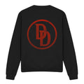 Black - Front - Daredevil Unisex Adult Logo Sweatshirt