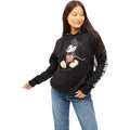 Black - Pack Shot - Disney Womens-Ladies The One And Only Mickey Mouse Hoodie