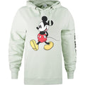 Sage - Front - Disney Womens-Ladies The One And Only Mickey Mouse Hoodie