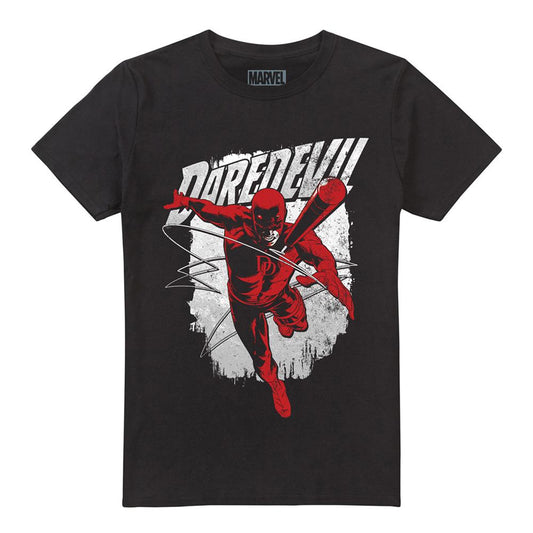 Black - Front - Daredevil Mens Nunchucks T-Shirt