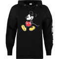 Black - Front - Disney Womens-Ladies The One And Only Mickey Mouse Hoodie